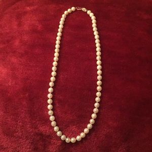 14k gold clasp with beautiful pearls 7-8 mm